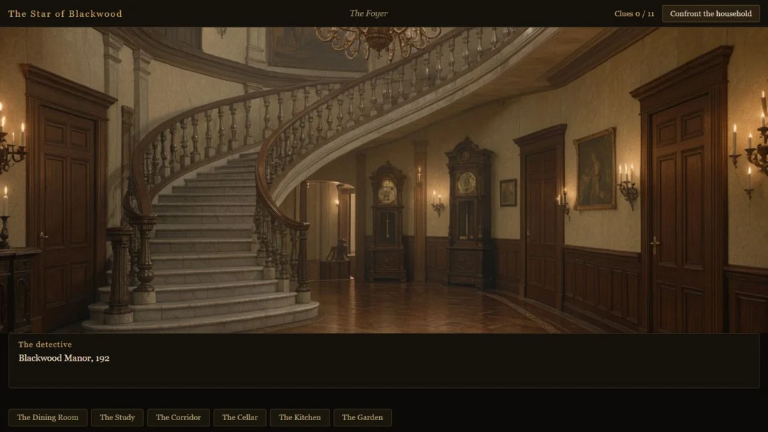 The Star of Blackwood app preview